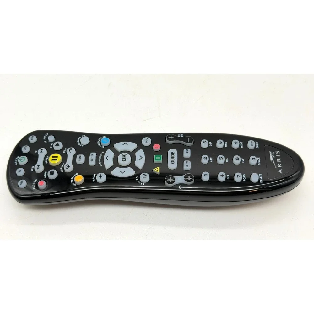 NEW Arris MXv4 IR Cable Remote Control OEM URC-6250BC0-0010-R TV DVD AUX